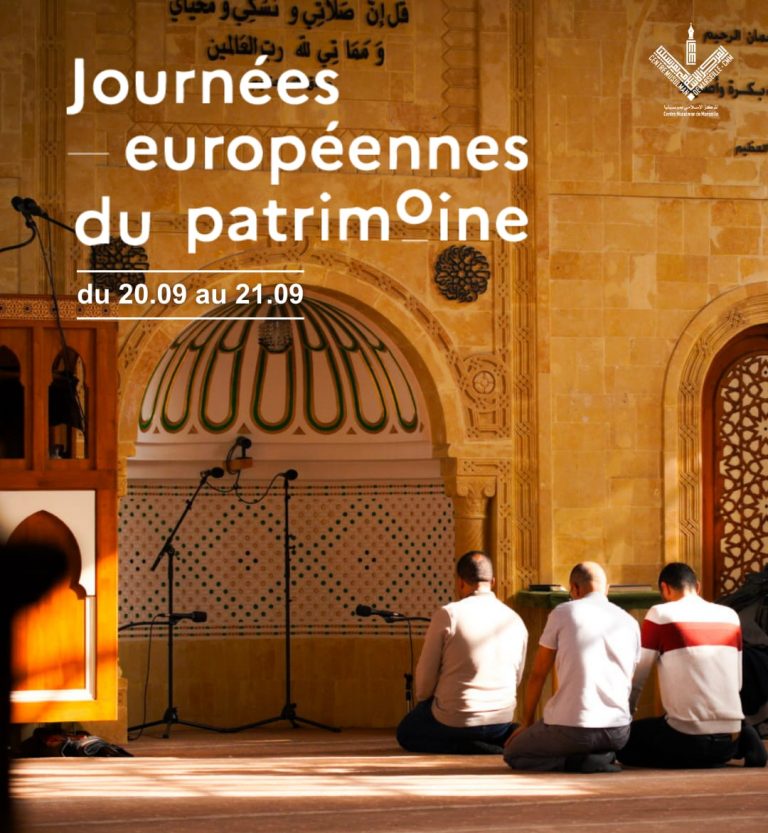 affiche journées européennes du patrimoine mosquée mariam marseille